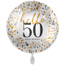 XXL Folienballon Hello 50